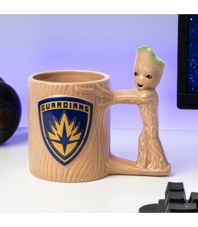 Taza Groot 3D Guardianes de la Galaxia Cerámica 350 mls