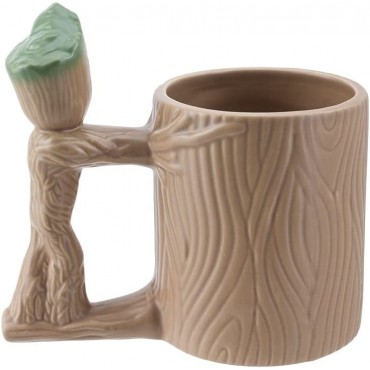 Taza Groot 3D Guardianes de la Galaxia Cerámica 350 mls