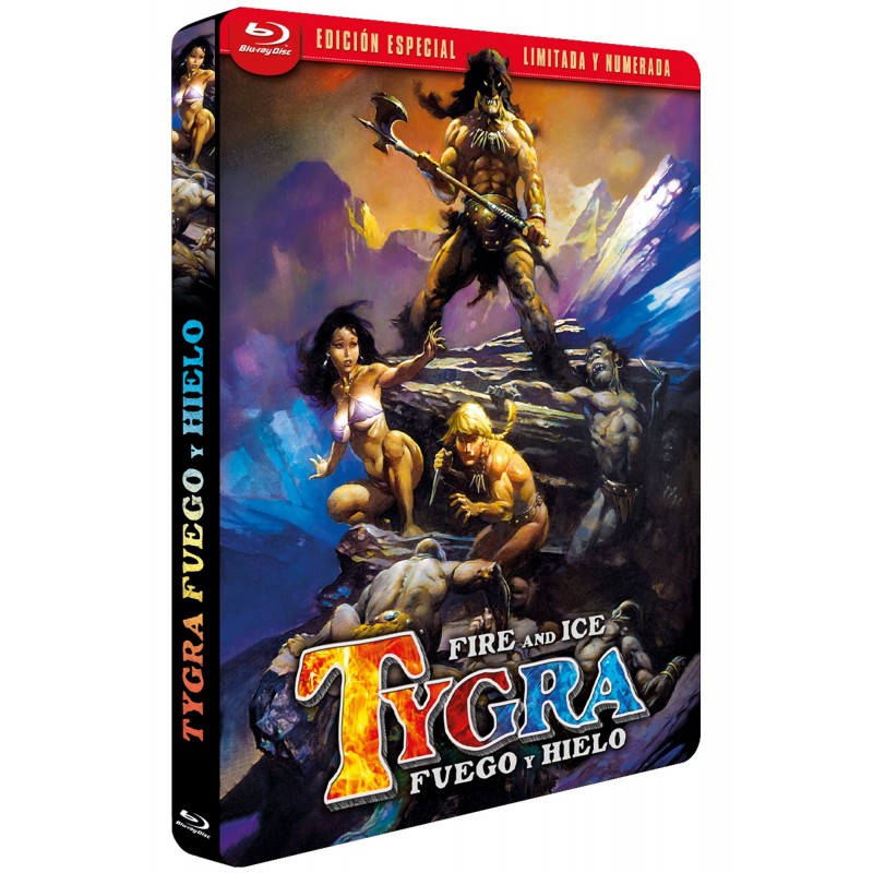 Tygra, Hielo y Fuego BLU RAY Edición Especial Metálica Numerada y Limitada 1983 Fire and Ice [Blu-ray]