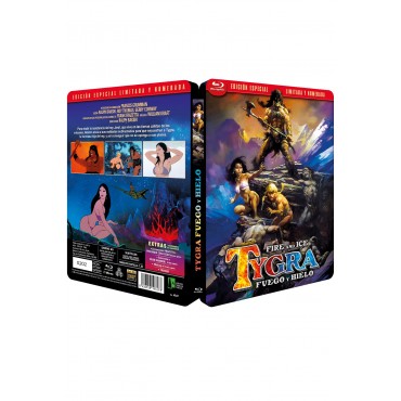 Tygra, Hielo y Fuego BLU RAY Edición Especial Metálica Numerada y Limitada 1983 Fire and Ice [Blu-ray]