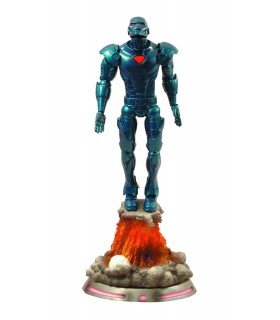 Figura Iron Man Stealth Peana Diorama Marvel 20 cms