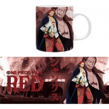 Taza Shank One Piece Red 320 mls