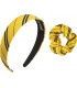 Set Harry Potter Hufflepuff Diadema + Lazo 