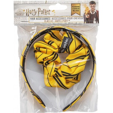Set Harry Potter Hufflepuff Diadema + Lazo 