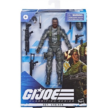 Figura Sgt. Stalker G.I.Joe Classified Series Articulada 15 cms