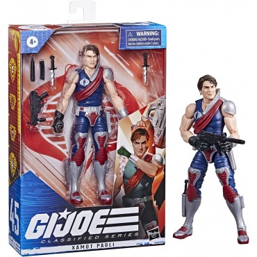 Figura Xamot Paoli G.I. Joe Classified Series Articulada 15 cms