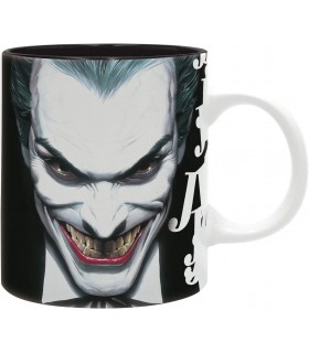 Taza The Joker Alex Ross Riendo La Liga de la Justicia DC Cerámica 320 mls