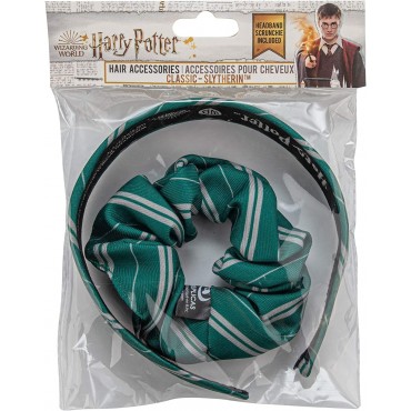Set Diadema + Lazo Harry Potter Slytherin
