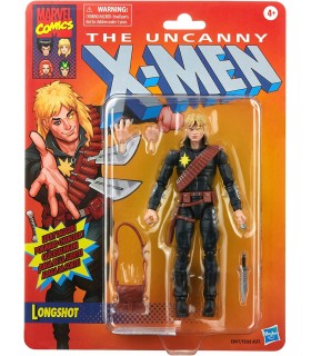 Figura Longshot X-Men Marvel Articulada 15 cms