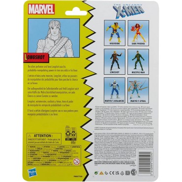 Figura Longshot X-Men Marvel Articulada 15 cms