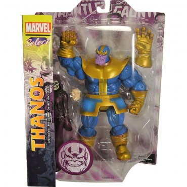 Figura Thanos & Lady Death Marvel Select Articulada 20 cms