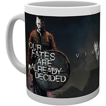 Taza Vikings Our Fates Are Already Decided Cerámica 320 mls