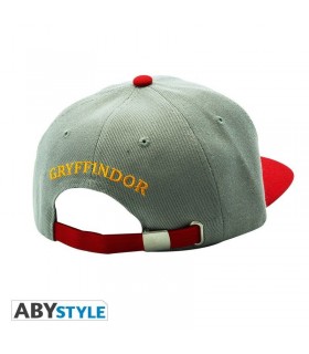 Gorra Snapback Gryffindor Harry Potter Gris y Rojo