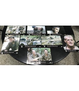 Fotocromos (8) de La Delgada Linea Roja. Nuevos