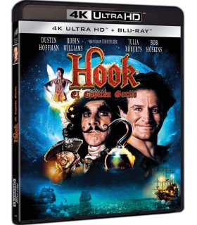 Hook (El Capitán Garfio) [4K UHD,Blu-ray] (1991) Hook