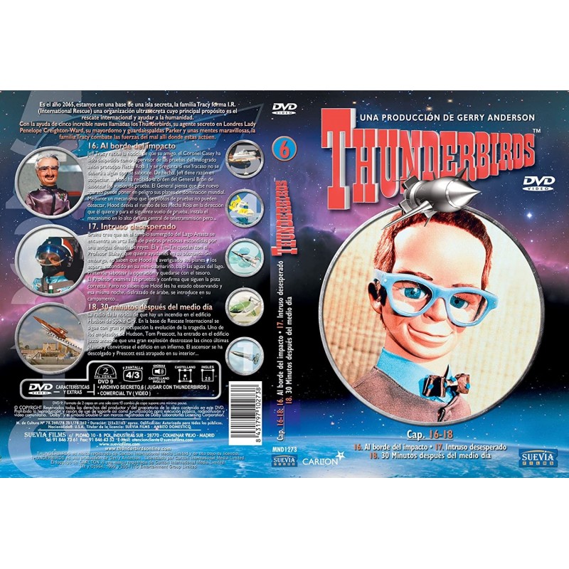 THUNDERBIRDS volumen 6