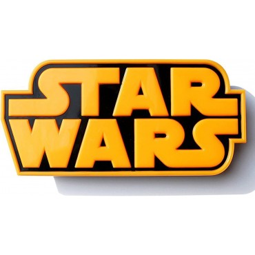 Lámpara Star Wars 3D Logotipo