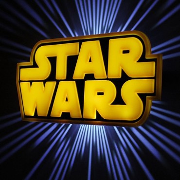 Lámpara Star Wars 3D Logotipo
