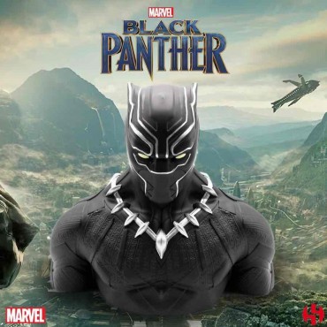 Hucha Black Panther Wakanda Marvel Deluxe Busto 20 cms