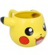 Taza Pikachu Pokémon 3D Cerámica 500 mls