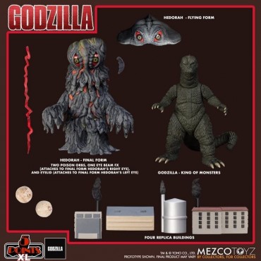 Figura Godzilla Vs Hedorah Box Set 3 Figuras 12 cms