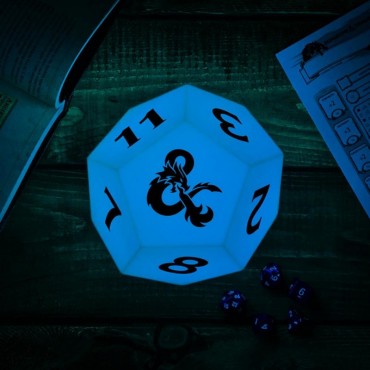 Lámpara Dado Dragones y Mazmorras Dungeons & Dragons 14,5 cms