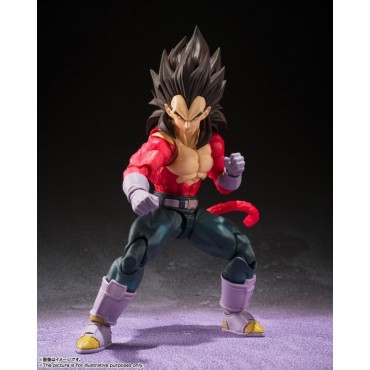 Figura Super Saiyan 4 Vegeta Dragon Ball GT Articulada 13 cms