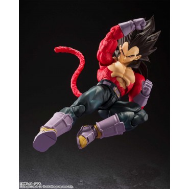 Figura Super Saiyan 4 Vegeta Dragon Ball GT Articulada 13 cms