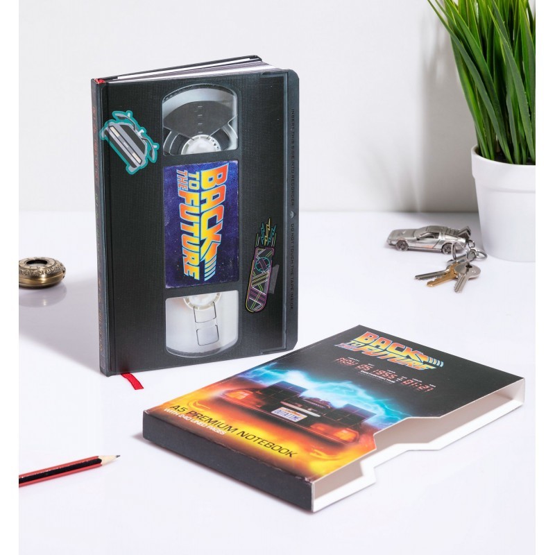 Libreta Regreso al Futuro Back to the Future Premium Formato VHS 