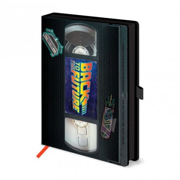 Libreta Regreso al Futuro Back to the Future Premium Formato VHS 