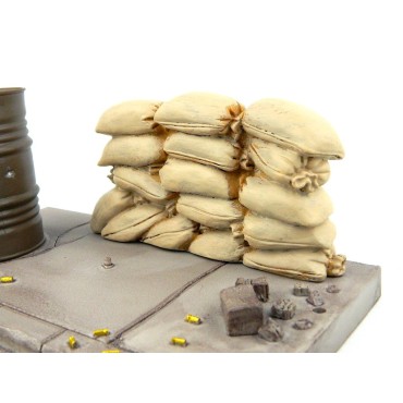 Figura Matt Hunter Invasion USA Chuck Norris Lujo Diorama 18 cms   