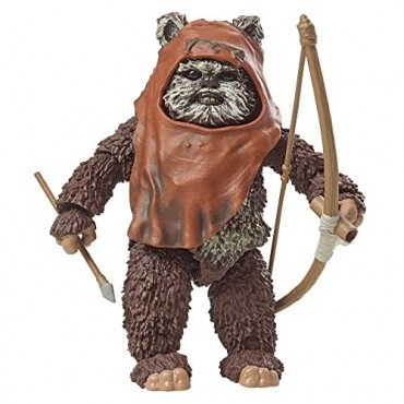 Figura Wicket Ewok Star Wars Return of the Jedi The Black Series Articulada 7,5 cms