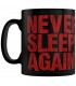 Taza Freddy Krueger Never Sleep Again Pesadilla en Elm Street Nightmare on Elm Street 320 mls