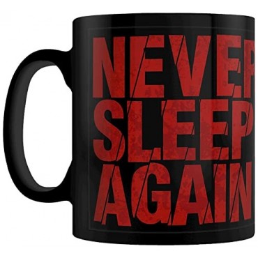 Taza Freddy Krueger Never Sleep Again Pesadilla en Elm Street Nightmare on Elm Street 320 mls