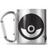 Taza Pokémon Poke Ball Asa Mosquetón Aluminio 227 mls