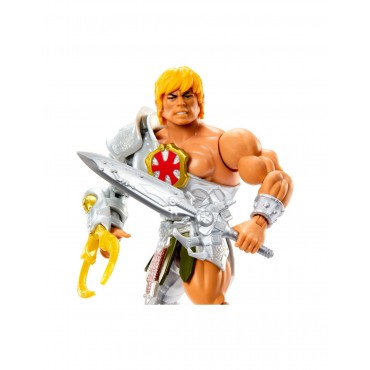 Figura Snake Armor He-Man Snake Men Masters del Universo Articulada 14 cms + Accesorios