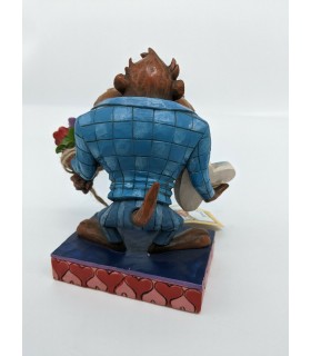 Figura Diablo de Tasmania Cita Romántica Estatua por Jim Shore Looney Tunes 12 cms