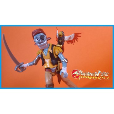 Figura Thundercats Captain Cracker The Robotic Pirate Scoundrel Articulada 18 cms