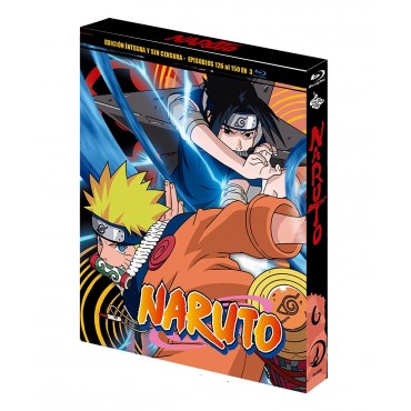 Naruto Box 6 | Episodios 126 al 150 | Edición Bluray [Blu-ray]