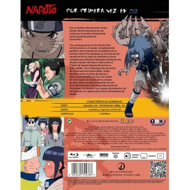 Naruto Box 6 | Episodios 126 al 150 | Edición Bluray [Blu-ray]