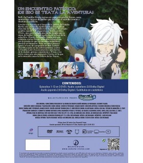 Danmachi ¿Qué tiene de malo intentar ligar en una mazmorra? T3 | Edición DVD [DVD]