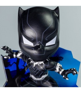 Figura Black Panther Pantera Negra Mini Diorama 10 cms