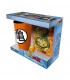 Pack de Regalo Dragon Ball Z Vaso XXL 400 mls + Cuaderno + Pin
