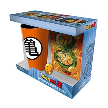 Pack de Regalo Dragon Ball Z Vaso XXL 400 mls + Cuaderno + Pin