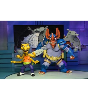 Pack Figuras Wingnut y Screwloose TMNT Articuladas 18 cms