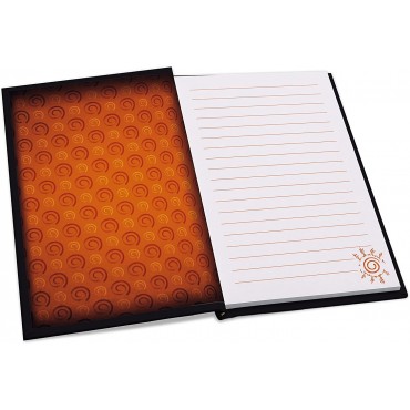 Caja de Regalo Naruto Shippuden Vaso Cristal 400 mls + Pin + Cuaderno Konoha