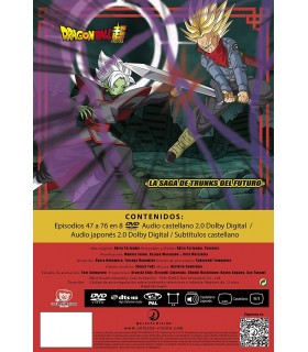 Dragon Ball Super BOX 2. Episodios 47 a 76 (29 episodios en 8 DVD) [DVD]