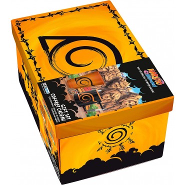 Pack de Regalo Naruto Shippuden Vaso 400 mls + Taza Cerámica 460 mls + Llavero Metal