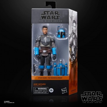 Figura Axe Woves Star Wars: The Mandalorian Star Wars Black Series Articulada 15 cms