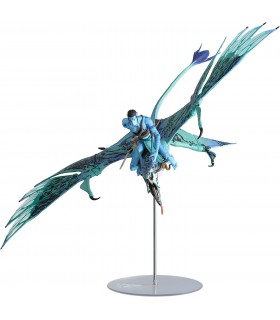 Figura Jake Sully y Banshee Avatar con Peana 18 cms